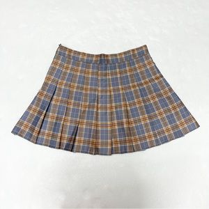 Grey/Orange Tennis Skirt